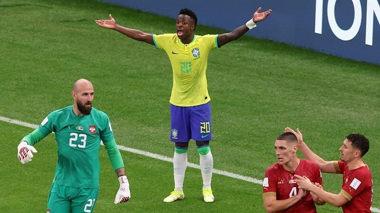 Бразилия в игре чемпионата мира