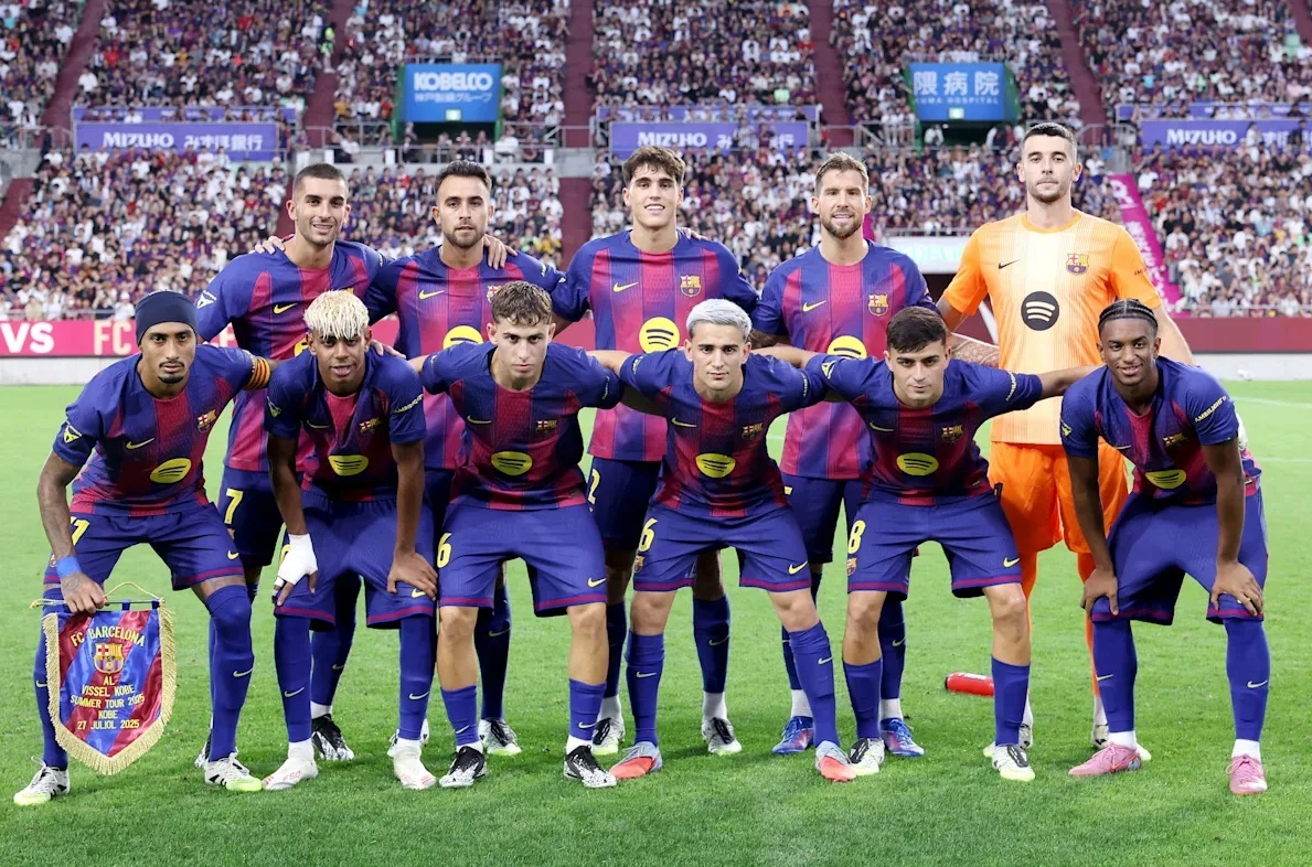 Легендарный состав ФК Барселона