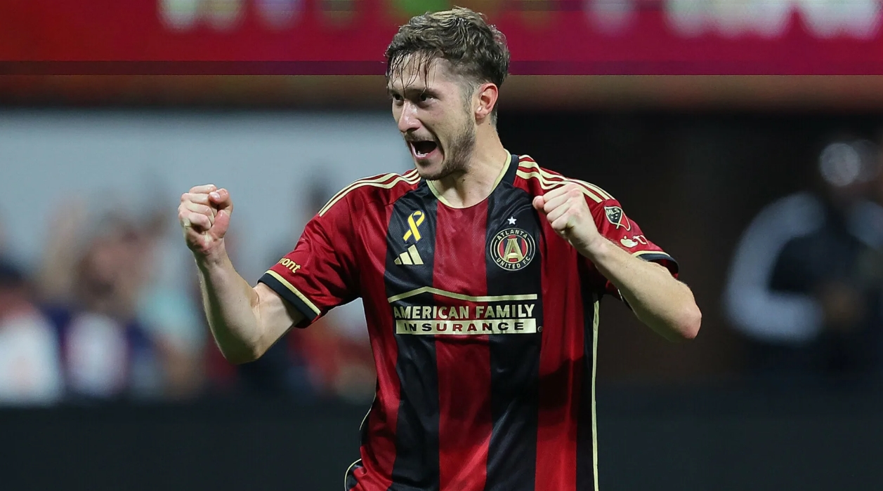 эмоции Алексея Миранчука в матче Atlanta United — LA Galaxy